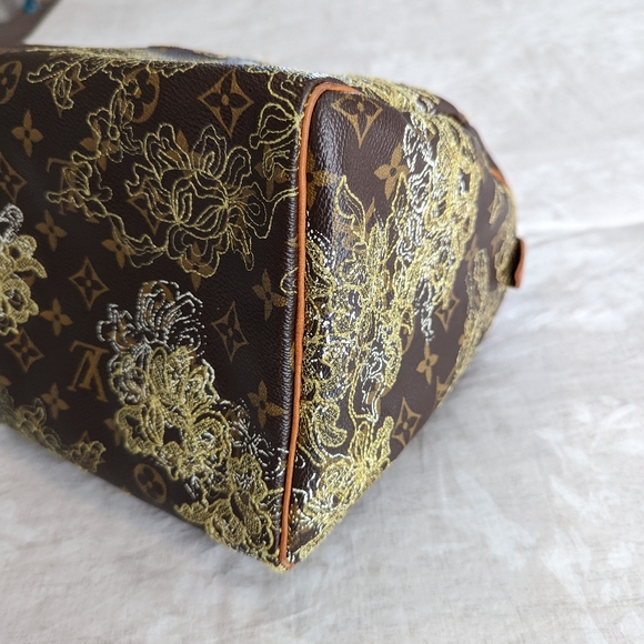 🚫SOLD 🚫 Louis Vuitton - Monogram Dentelle Speedy 30 - Picture 4 of 12